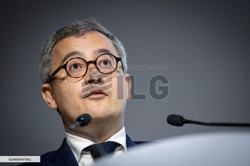 Gerald Darmanin at the Juvenile Justice Conference - Paris AJ