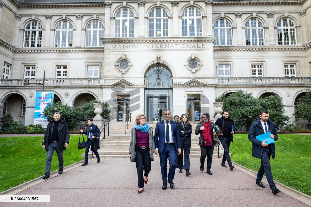 Gerald Darmanin at the Juvenile Justice Conference - Paris AJ