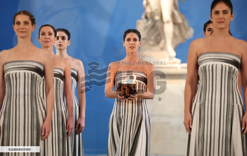 Milan-Cortina 2026 Flame Lighting Ceremony - Greece