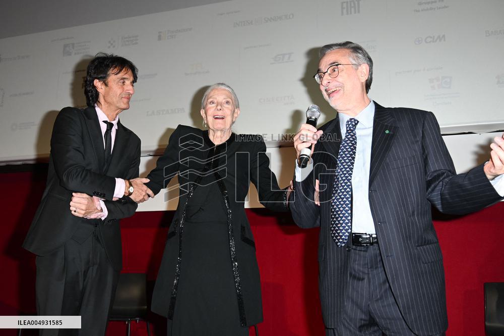 43rd Turin Film Festival - Awarding of The Mole Stella to Vanessa Redgrave