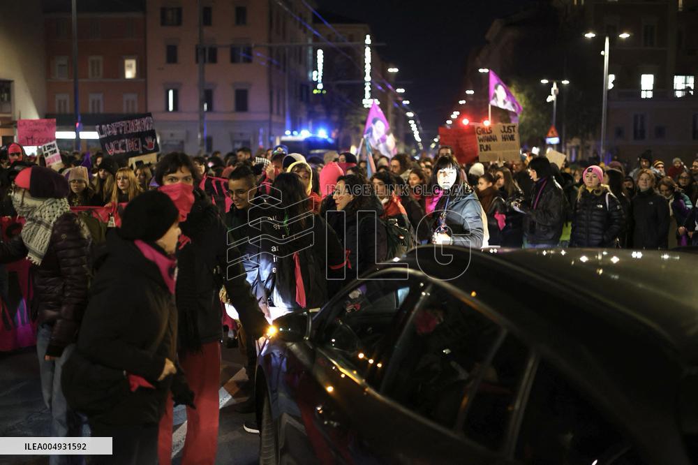 March Against War and Violence Against Women - Italy