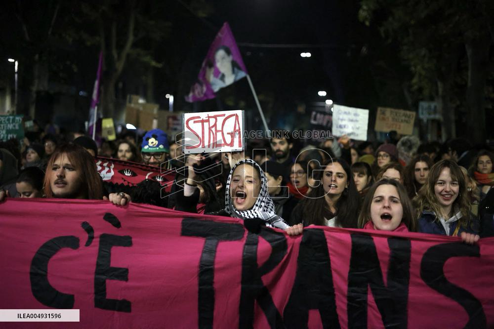 March Against War and Violence Against Women - Italy