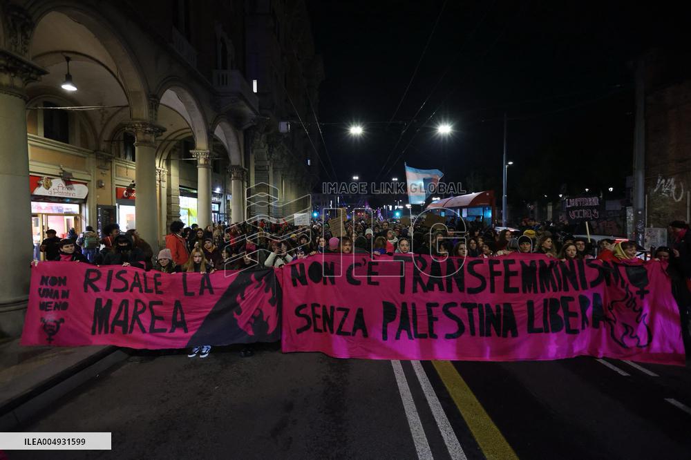 March Against War and Violence Against Women - Italy