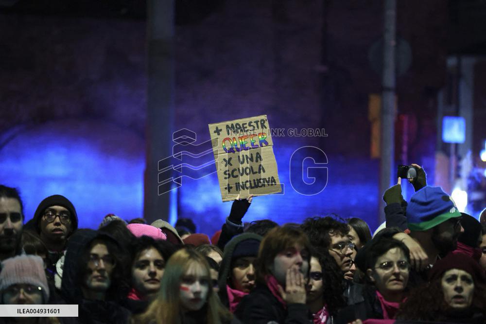 March Against War and Violence Against Women - Italy