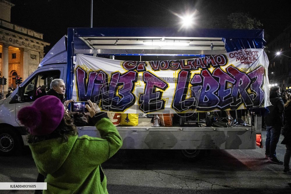 March Against War and Violence Against Women - Italy