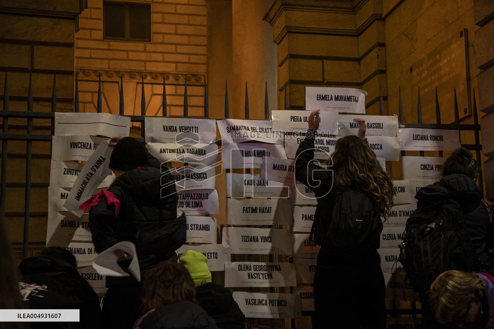 March Against War and Violence Against Women - Italy