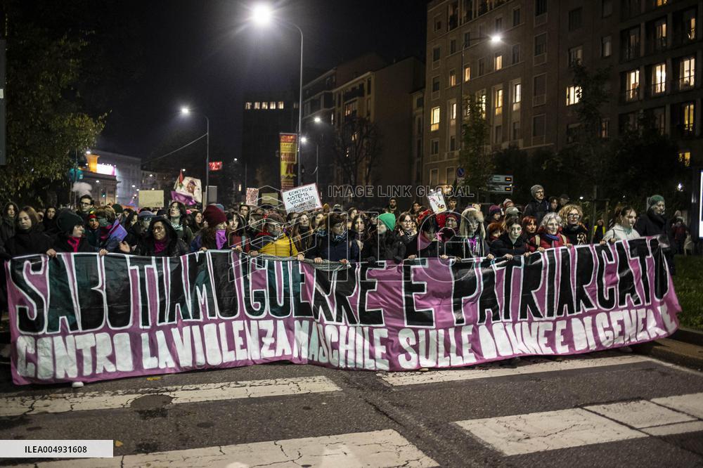 March Against War and Violence Against Women - Italy