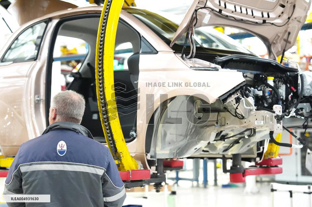 Stellantis Production Line for Fiat 500 Hybrid - Turin
