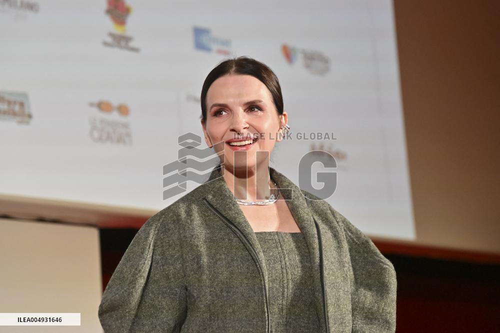 43rd Turin Film Festival - Awarding of The Mole Stella to Juliette Binoche