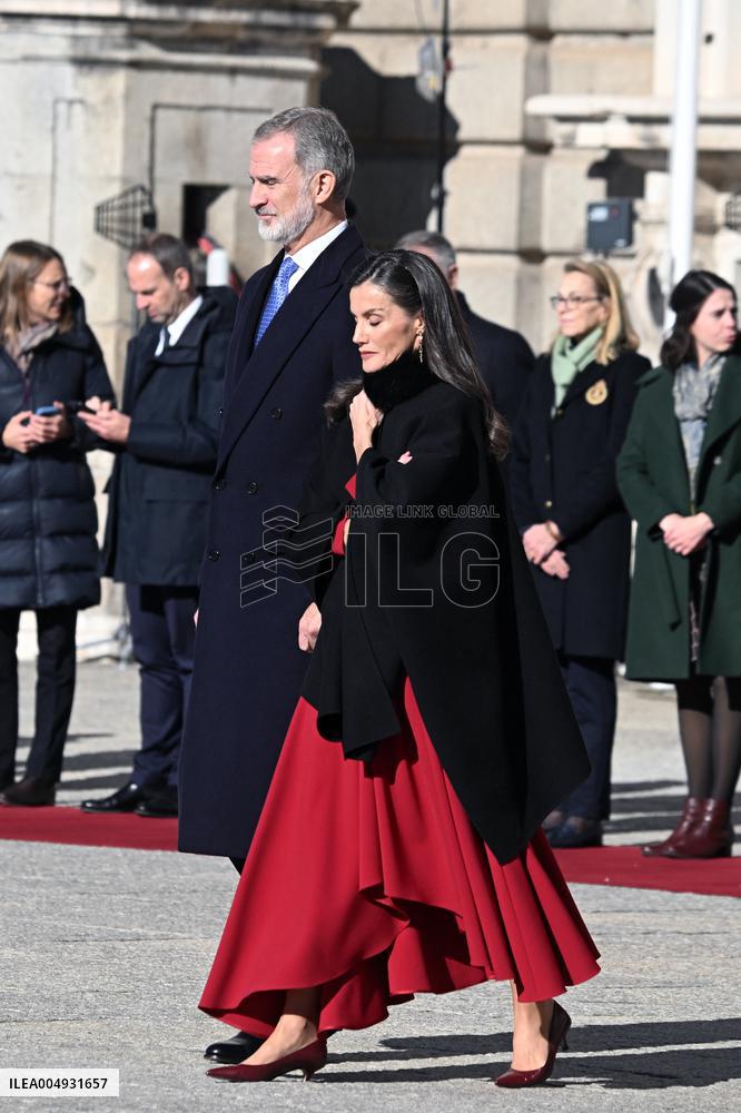 Spain Royals Welcomes German President Steinmeier - Madrid