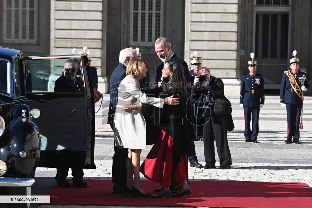 Spain Royals Welcomes German President Steinmeier - Madrid