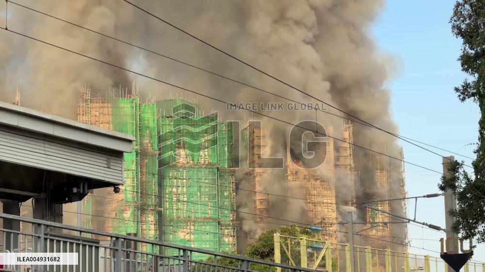 Hong Kong: Dozens Killed as Fire Rips Through High-Rise Towers in Tai Po