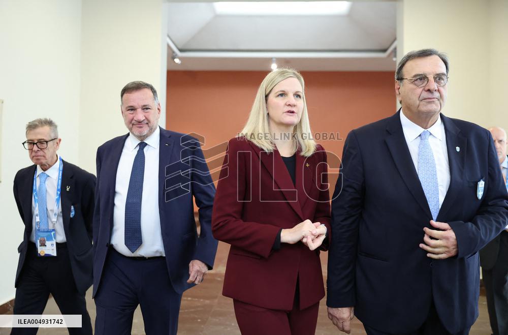 Milan-Cortina 2026 Flame Lighting Ceremony - Greece