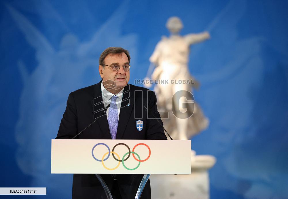 Milan-Cortina 2026 Flame Lighting Ceremony - Greece