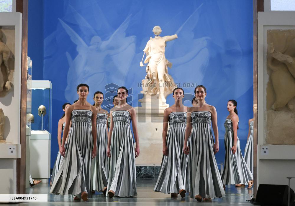 Milan-Cortina 2026 Flame Lighting Ceremony - Greece