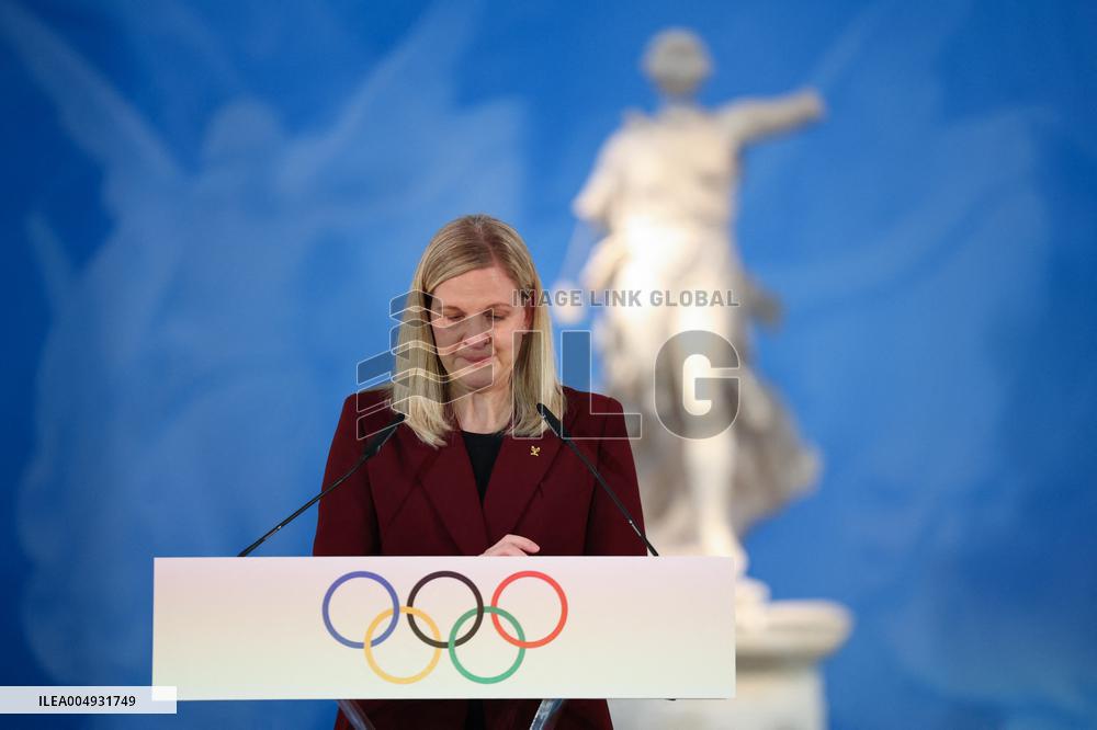 Milan-Cortina 2026 Flame Lighting Ceremony - Greece