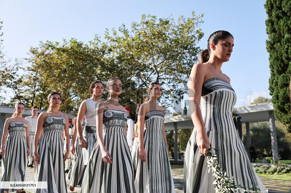 Milan-Cortina 2026 Flame Lighting Ceremony - Greece