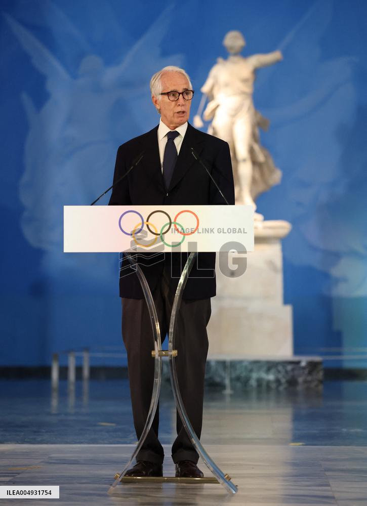 Milan-Cortina 2026 Flame Lighting Ceremony - Greece