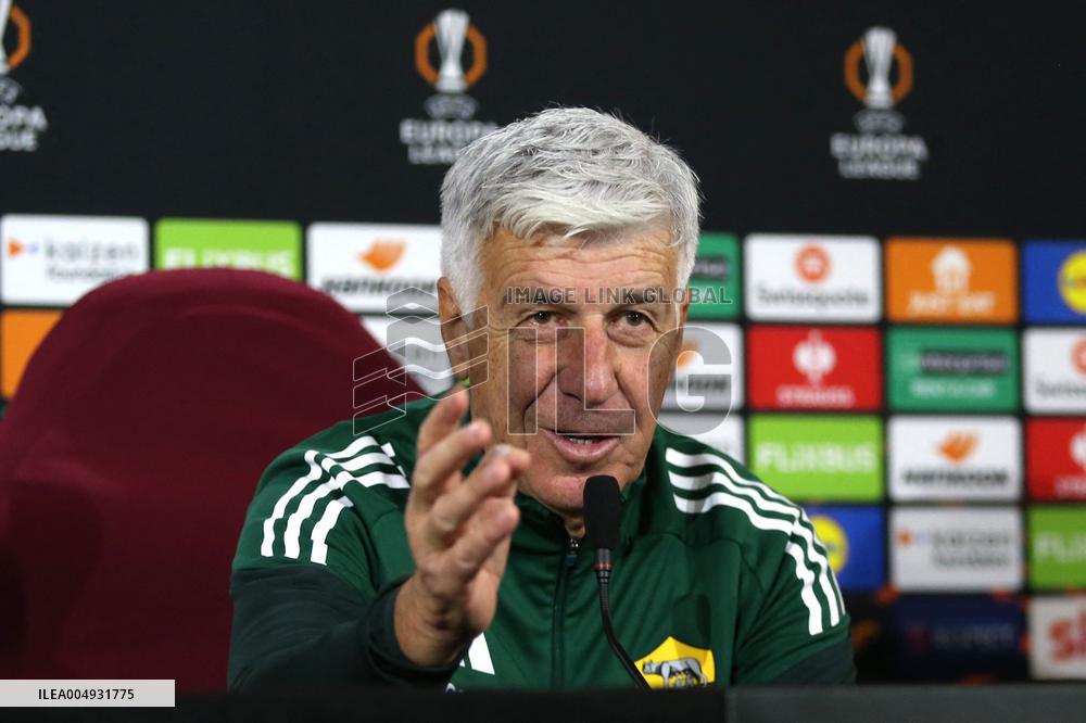 CALCIO - UEFA Europa League - AS Roma - Press Conference