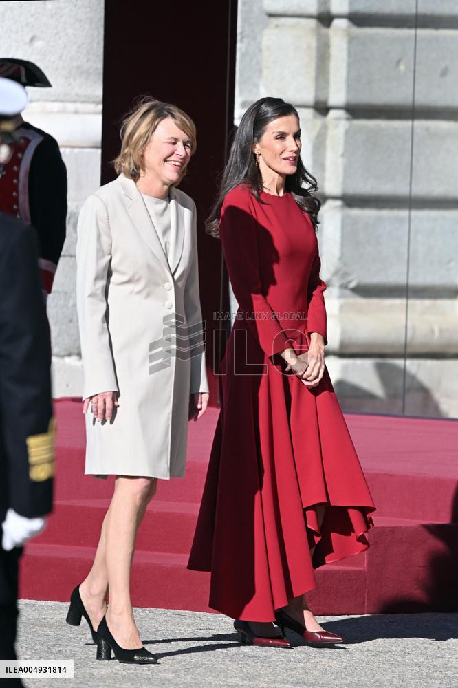 Spain Royals Welcomes German President Steinmeier - Madrid