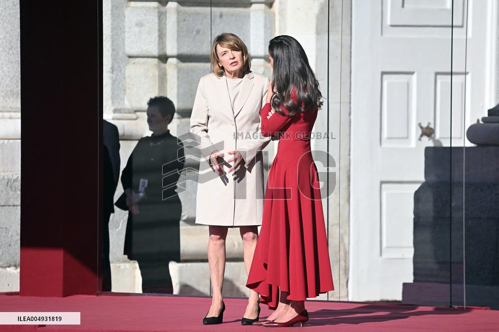 Spain Royals Welcomes German President Steinmeier - Madrid