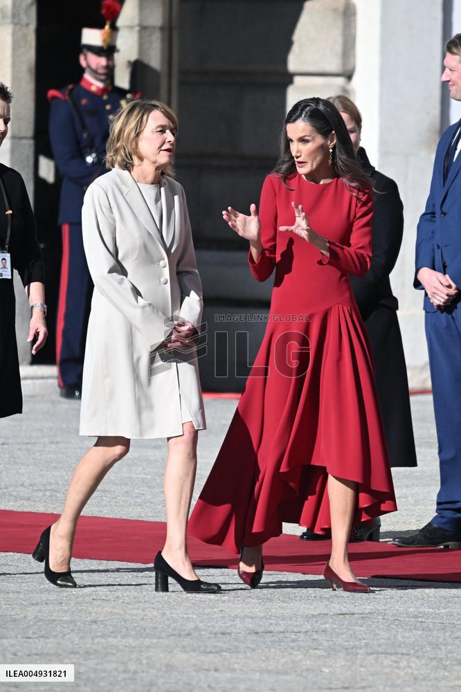 Spain Royals Welcomes German President Steinmeier - Madrid