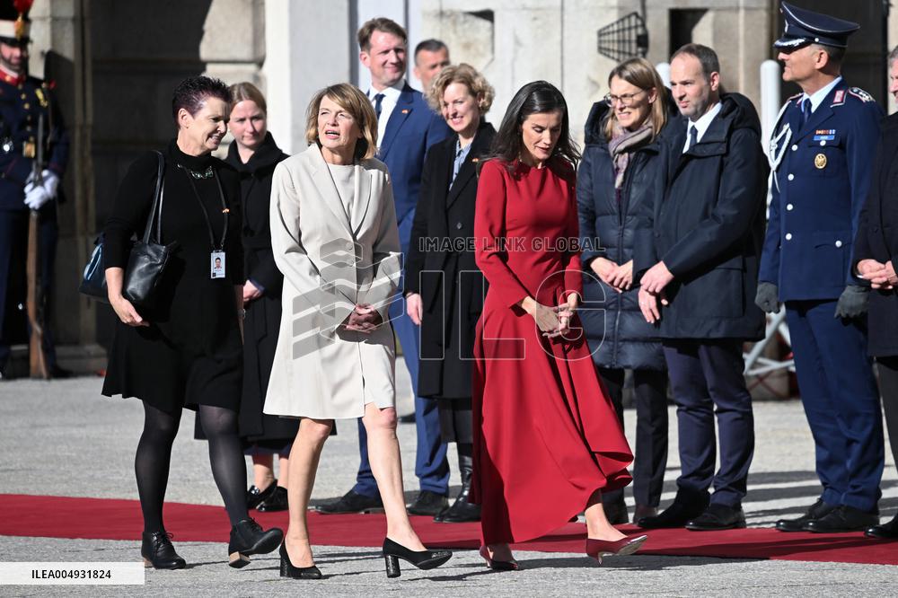 Spain Royals Welcomes German President Steinmeier - Madrid