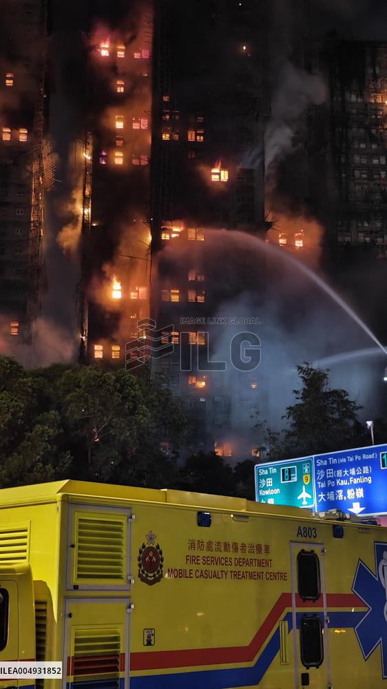 At Least 4 Dead and 3 Injured in Building Fire - Hong Kong