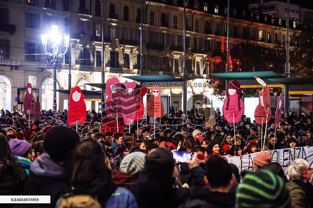 March Against War and Violence Against Women - Italy