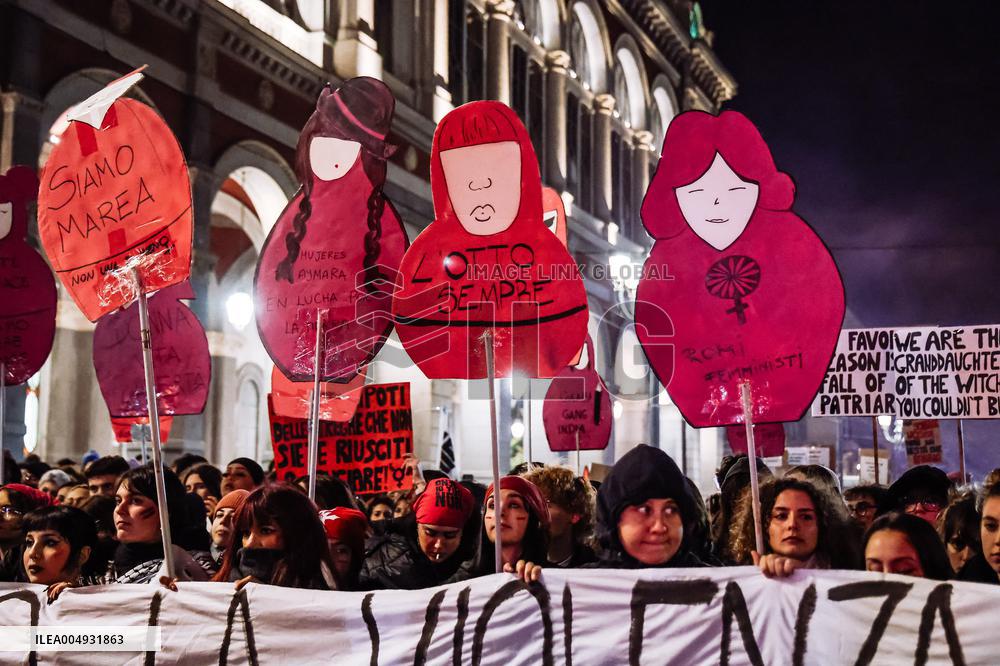 March Against War and Violence Against Women - Italy