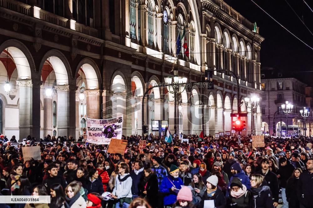 March Against War and Violence Against Women - Italy