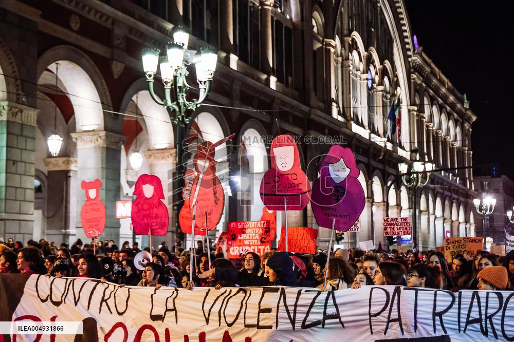 March Against War and Violence Against Women - Italy