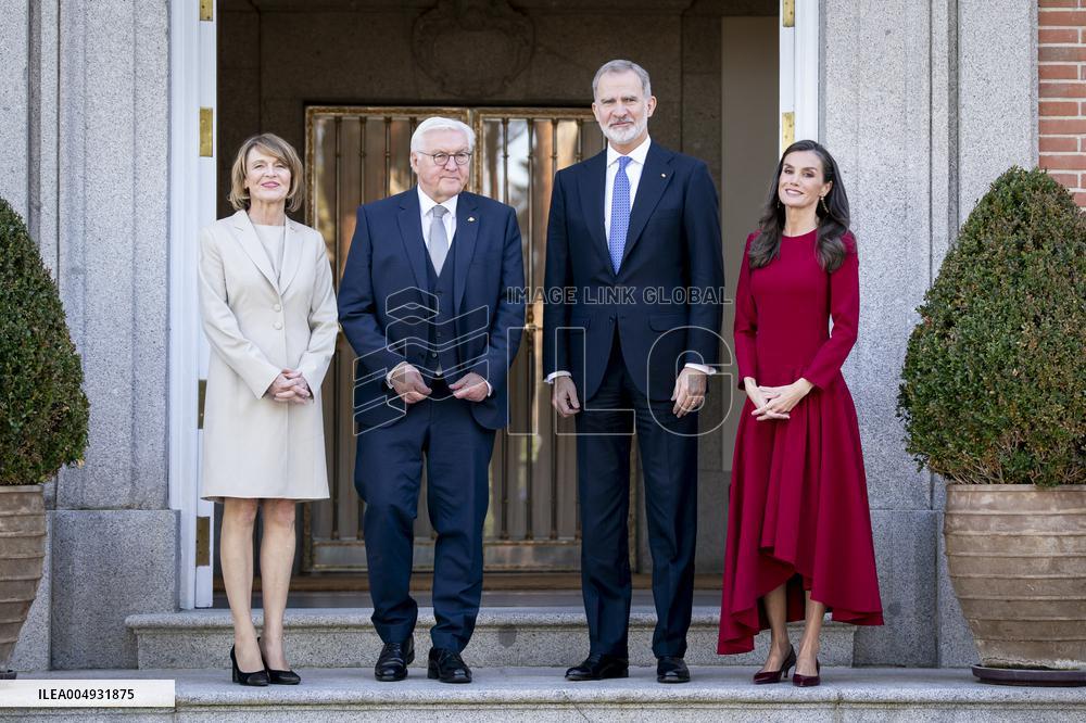 Spain Royals Receives German President - Madrid