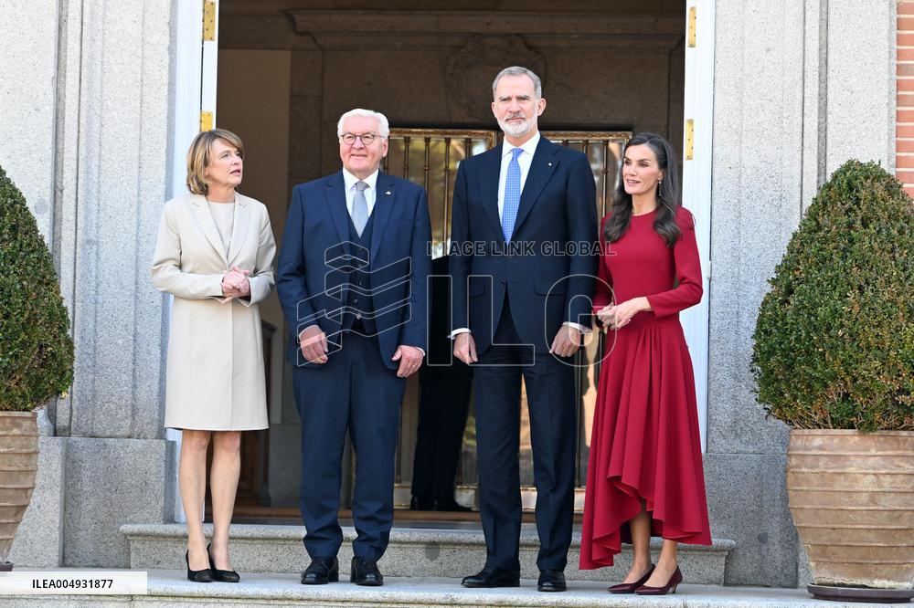 Spain Royals Receives German President - Madrid
