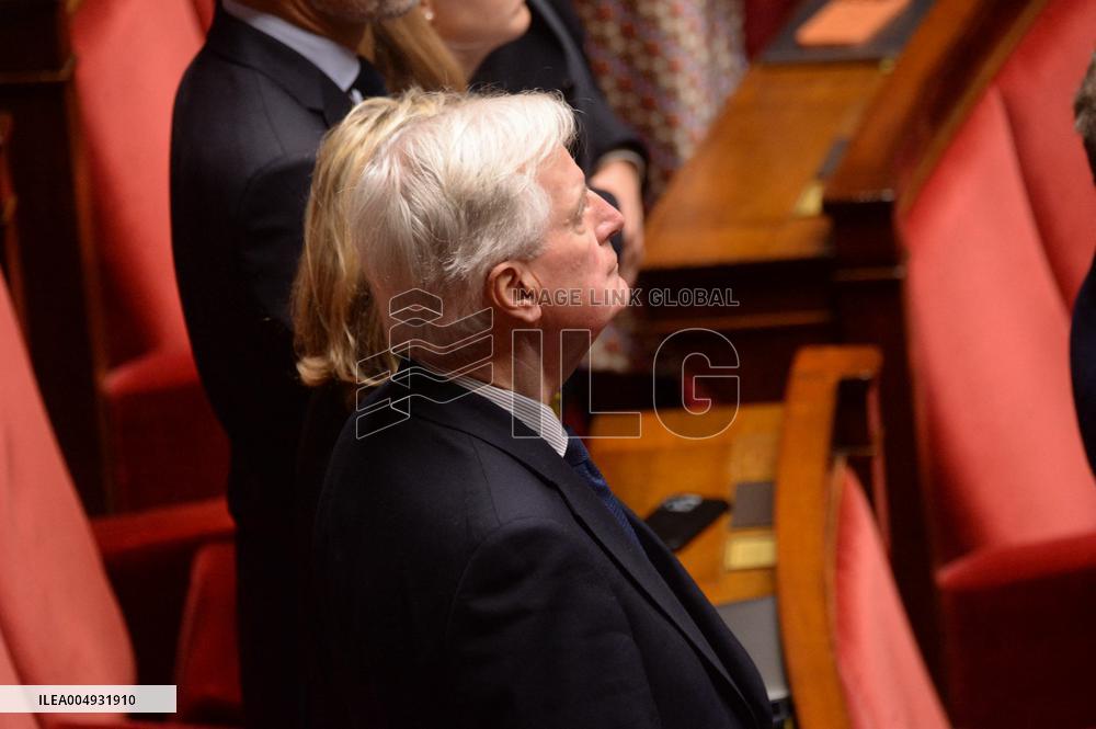 Tribute From the National Assembly to Olivier Marleix - Paris