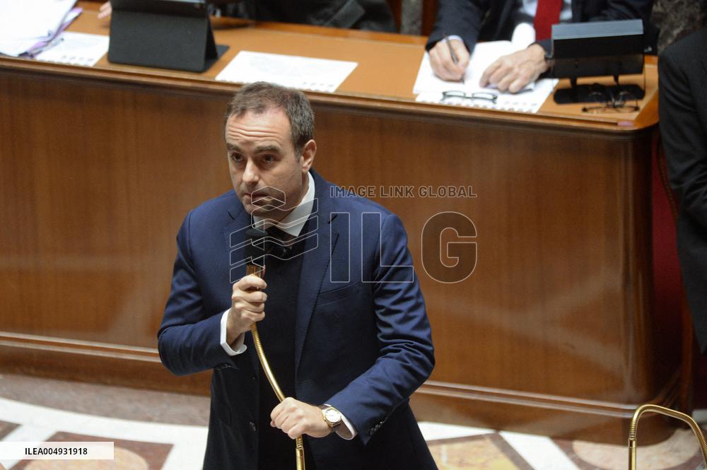 Tribute From the National Assembly to Olivier Marleix - Paris