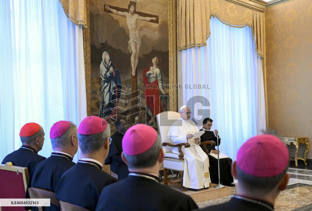 Pope Leo XIV Meets The International Theological Commission - Vatican
