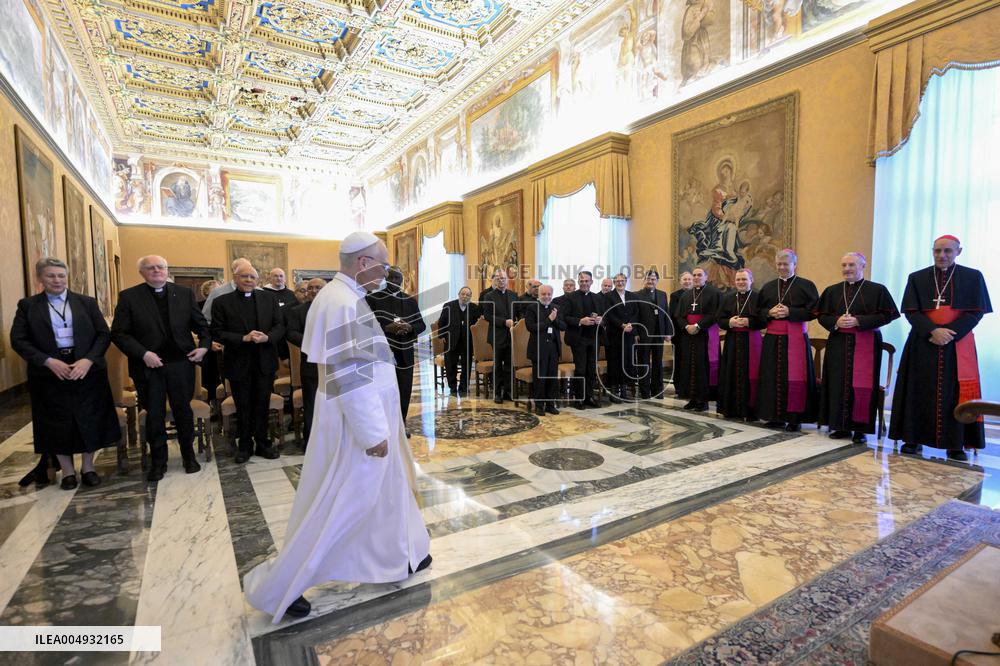 Pope Leo XIV Meets The International Theological Commission - Vatican
