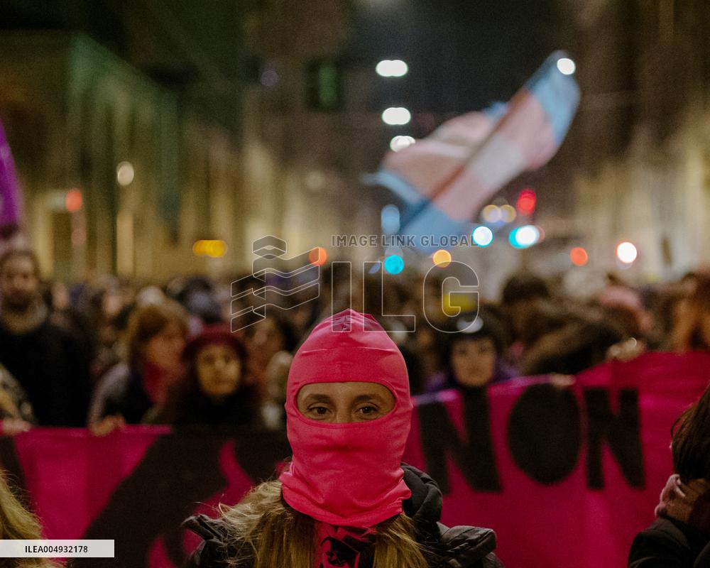 March Against War and Violence Against Women - Ital