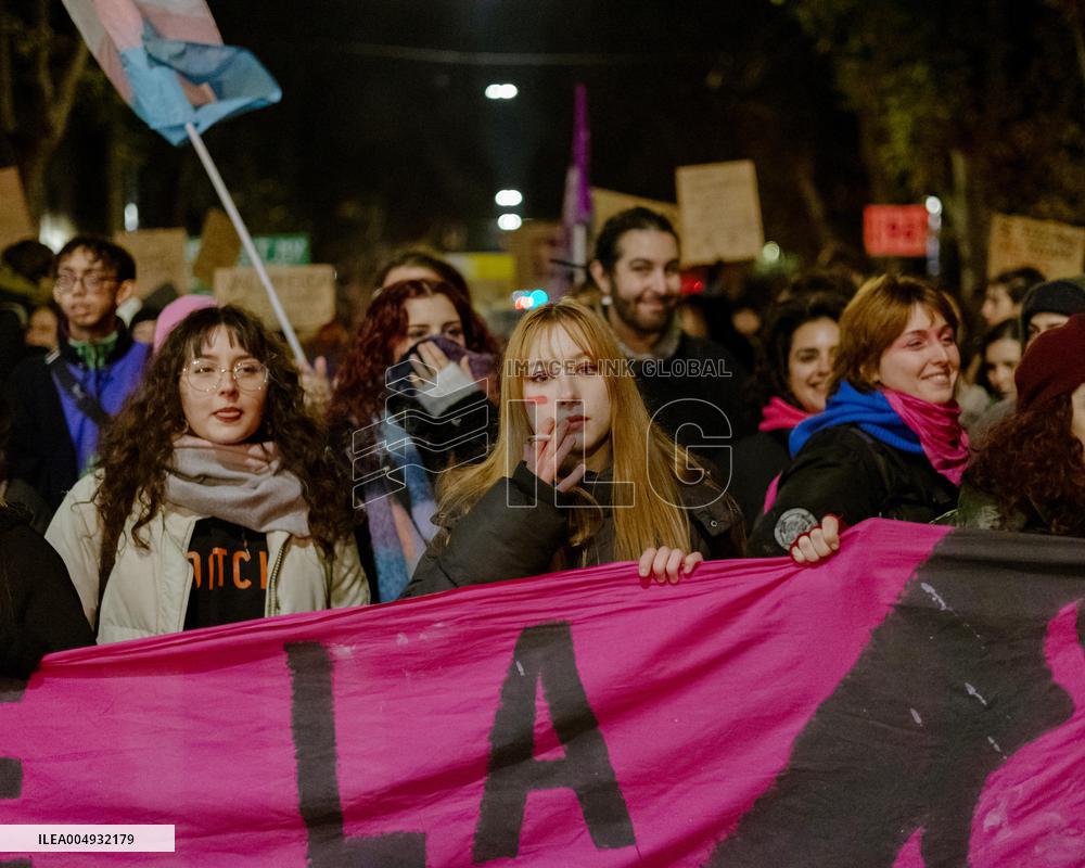 March Against War and Violence Against Women - Ital
