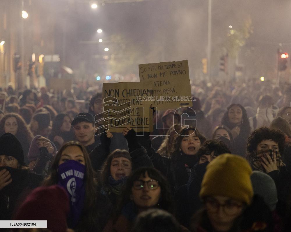 March Against War and Violence Against Women - Ital