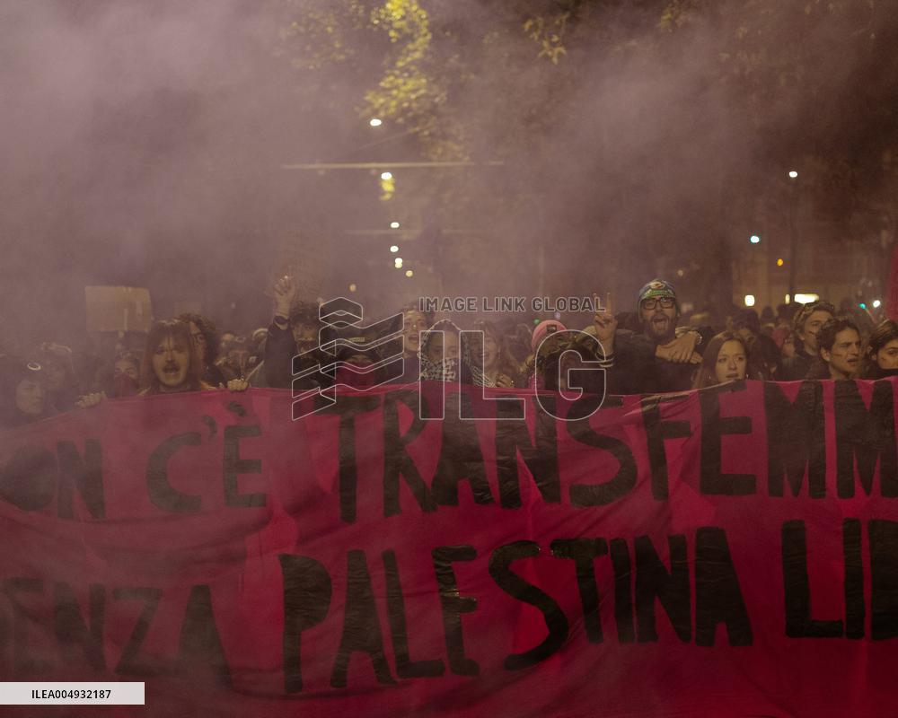 March Against War and Violence Against Women - Ital