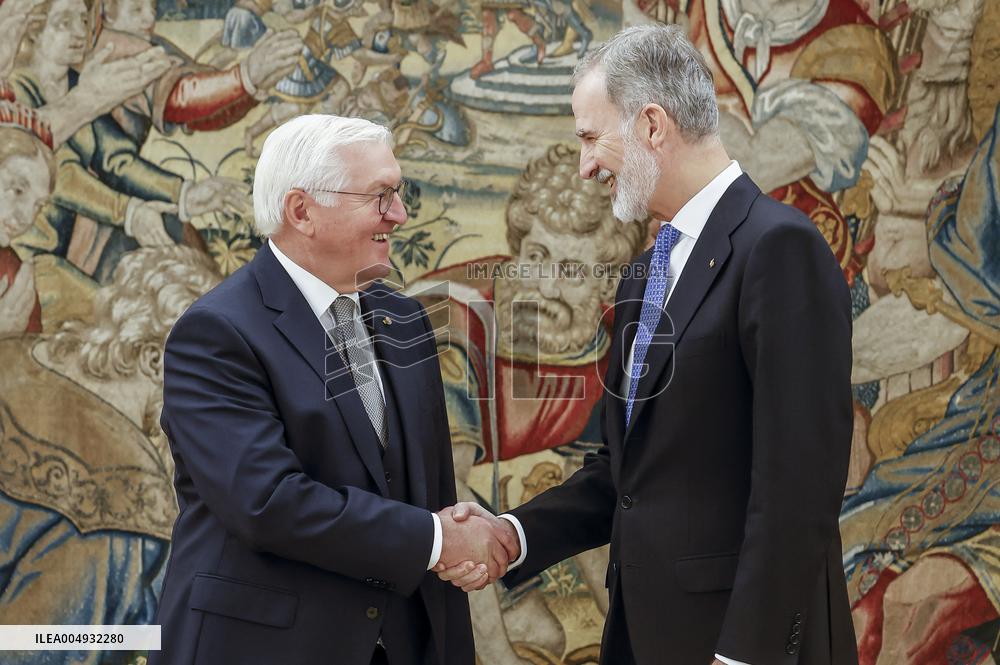 Spain Royals Receives German President - Madrid