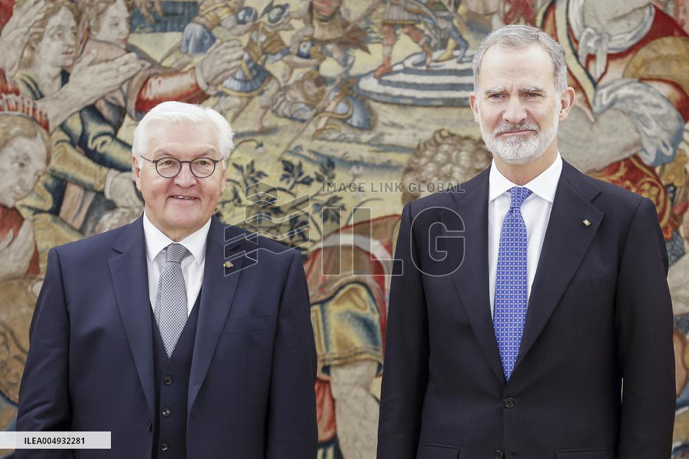 Spain Royals Receives German President - Madrid