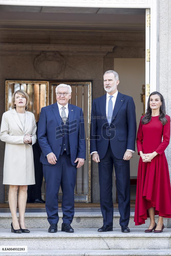 Spain Royals Receives German President - Madrid