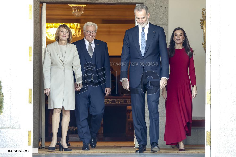 Spain Royals Receives German President - Madrid