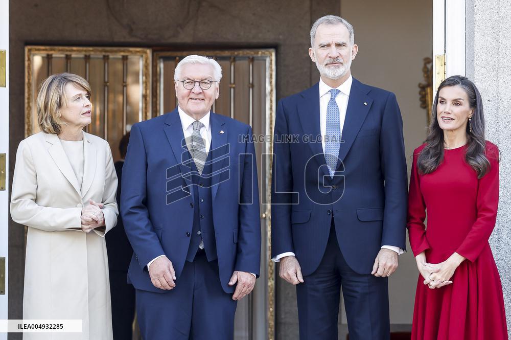 Spain Royals Receives German President - Madrid