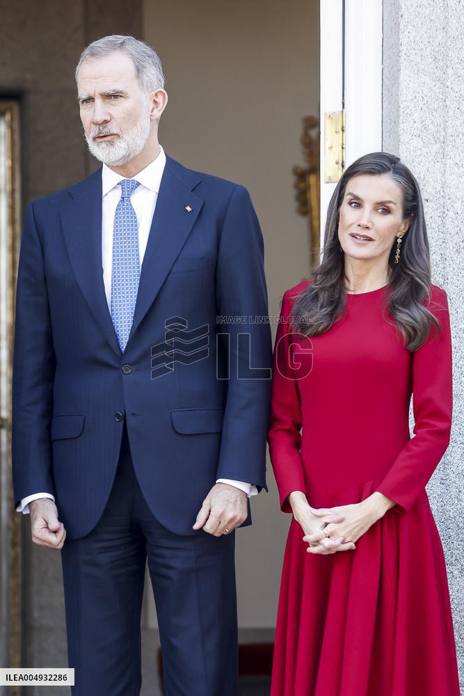 Spain Royals Receives German President - Madrid