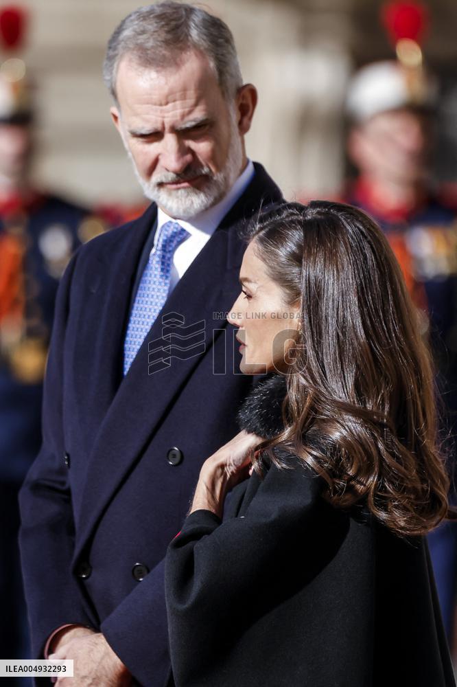 Spain Royals Welcomes German President Steinmeier - Madrid