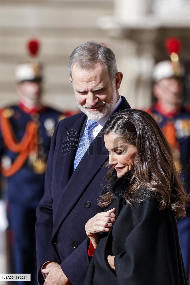 Spain Royals Welcomes German President Steinmeier - Madrid